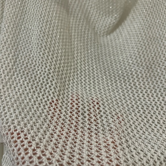 Shimmery Open-weave Sweater - Picture 5 of 5
